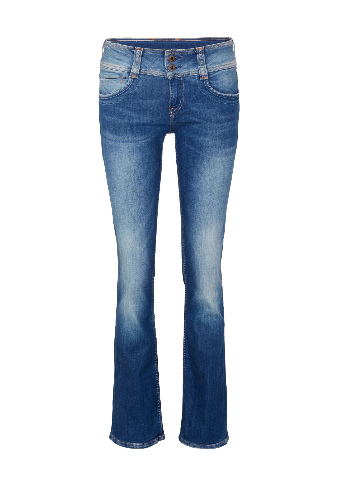 Pepe Jeans Jeans, Regular-Fit, für Damen, blau, 32/32