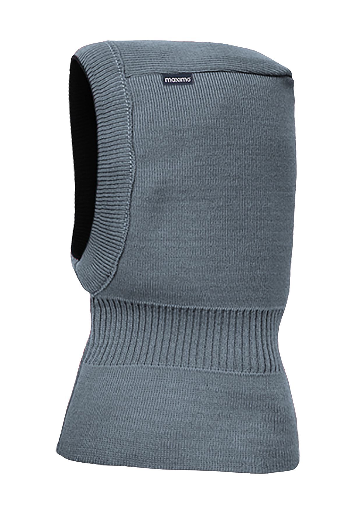 maximo® Schlupfmütze, Wendefunktion, gestrickt, für Babys und Kleinkinder, blau, 51