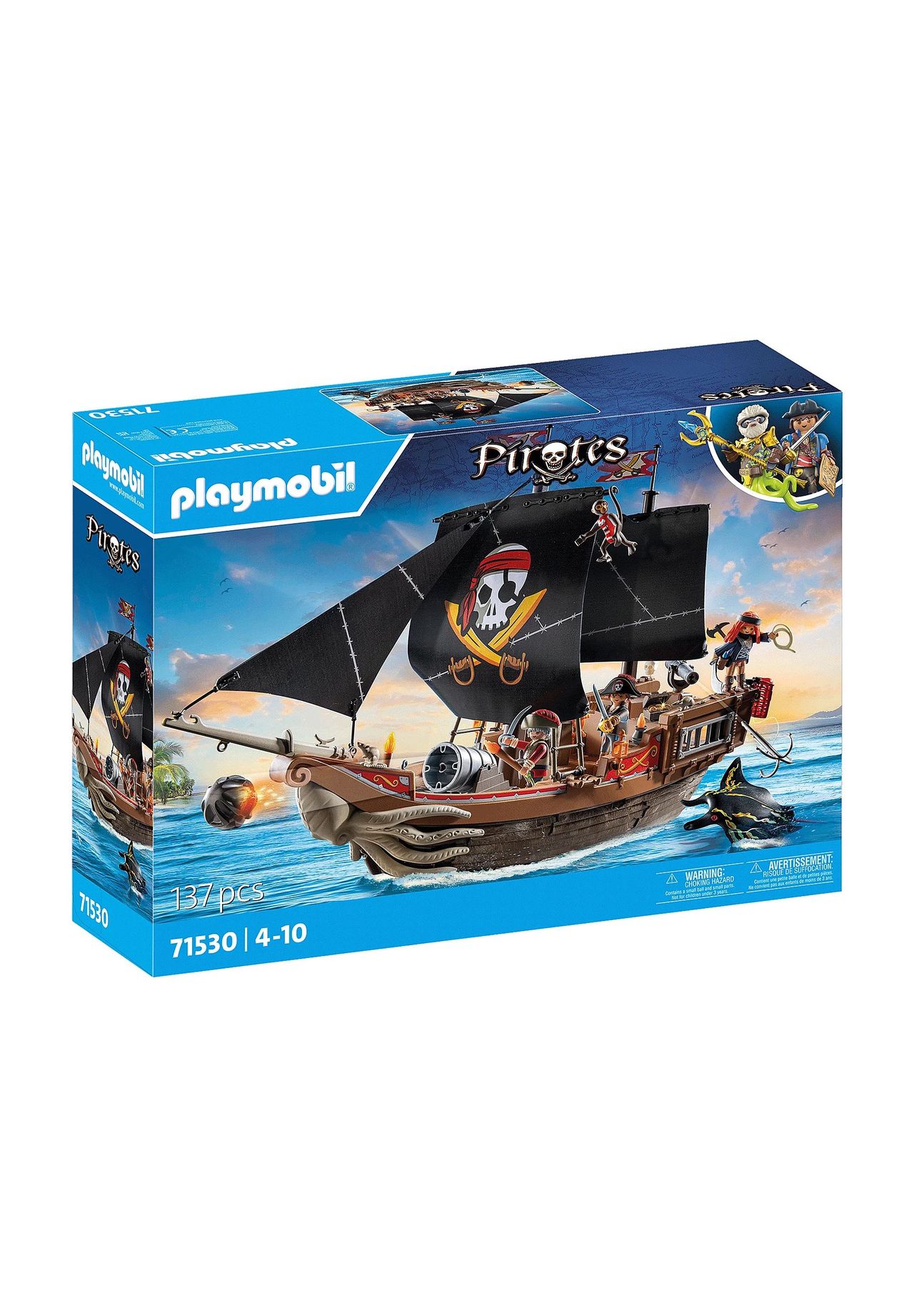 playmobil® Pirates - Großes Piratenschiff 71530, BUNT, 99