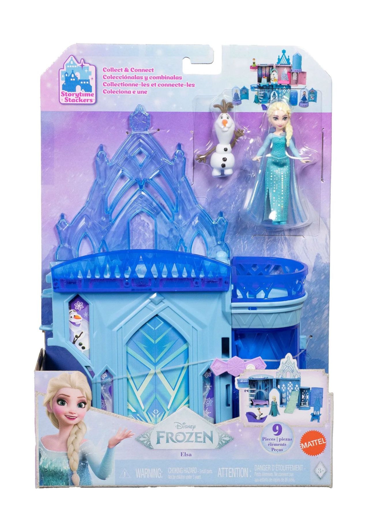 MATTEL Disney Die Eiskönigin Spiel-Set 'Elsas Stapelschloss', BUNT, 99