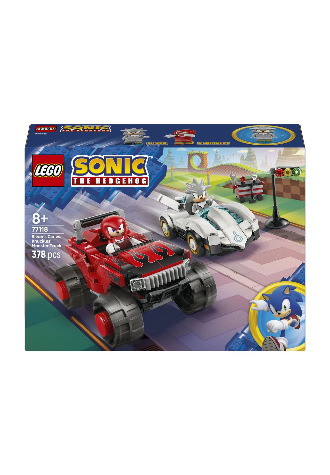 LEGO® Sonic the Hedgehog™ - 77118 Silvers Auto vs. Knuckles' Monstertruck, 152 MEHRFARBIG, 99