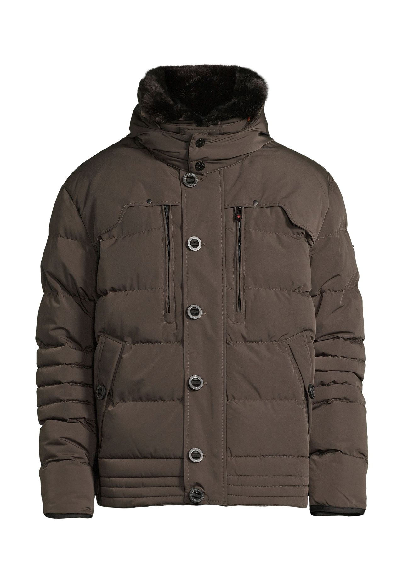 WELLENSTEYN Steppjacke Starstream, wasserabweisend, winddicht, für Herren, braun, L