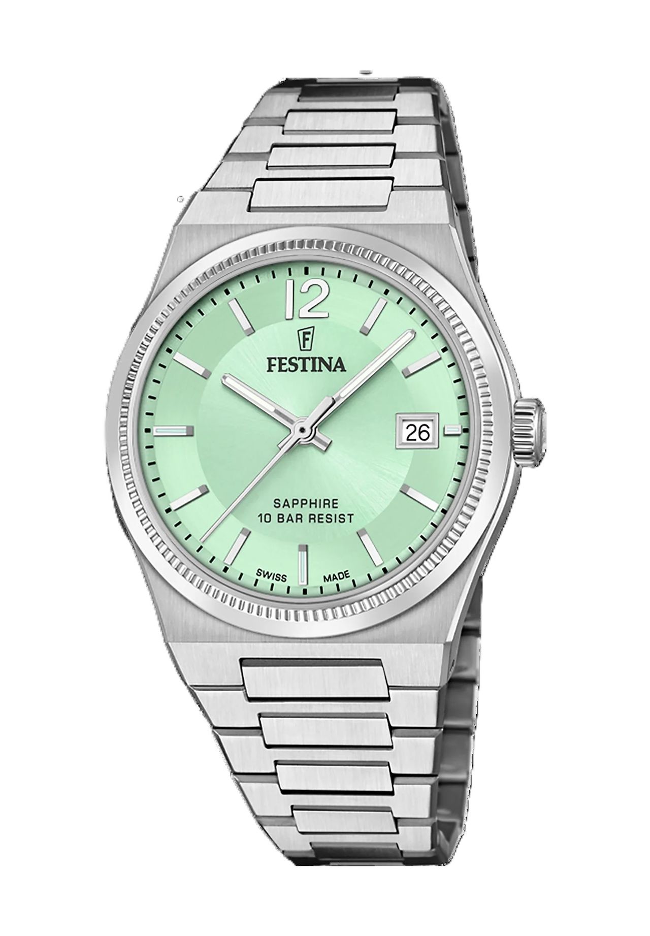 FESTINA Damen Armbanduhr „F20035/3“, GRÜN