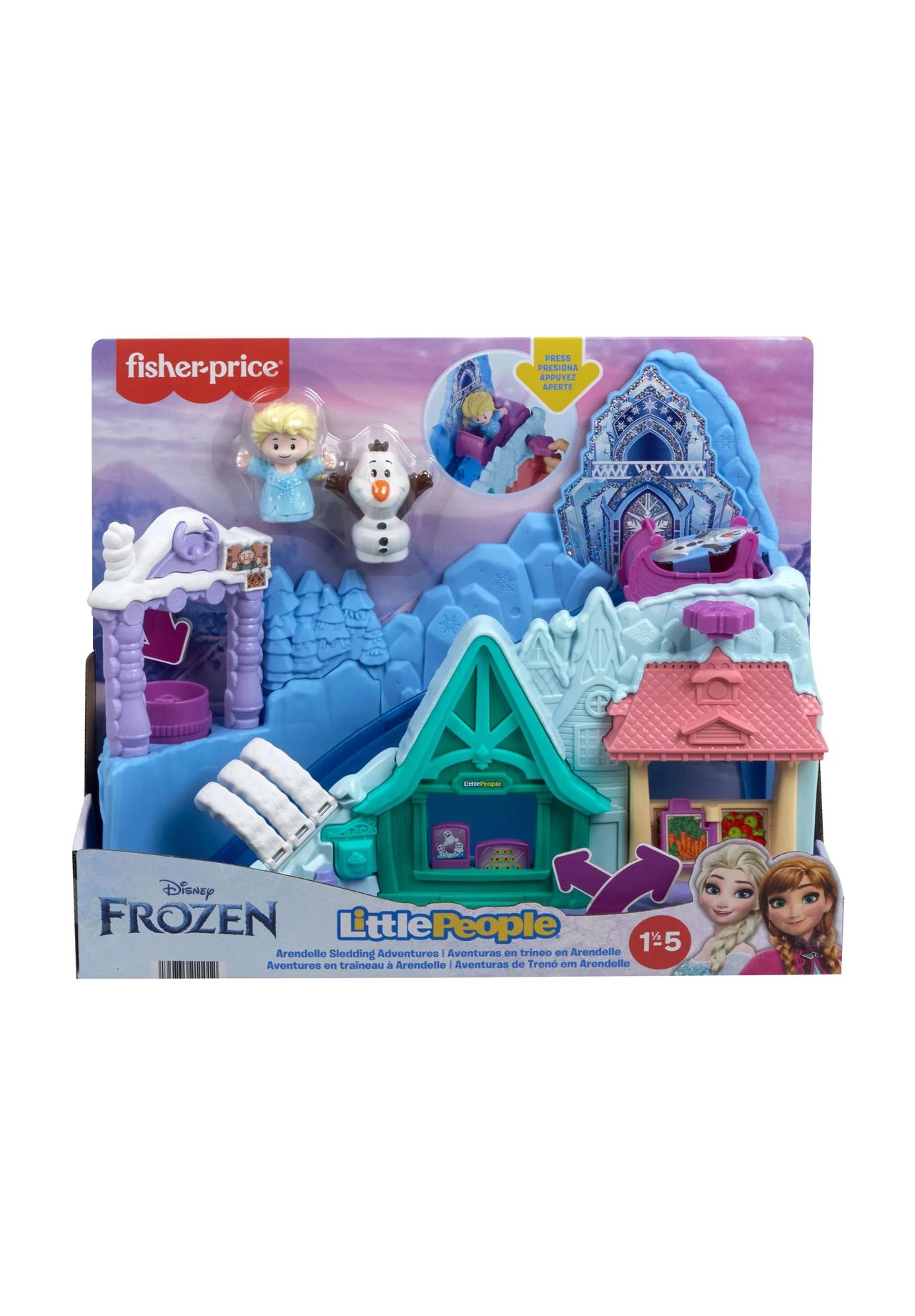 fisher-price® Disney Die Eiskönigin Little People 'Arendelle Schlittenabenteuer'