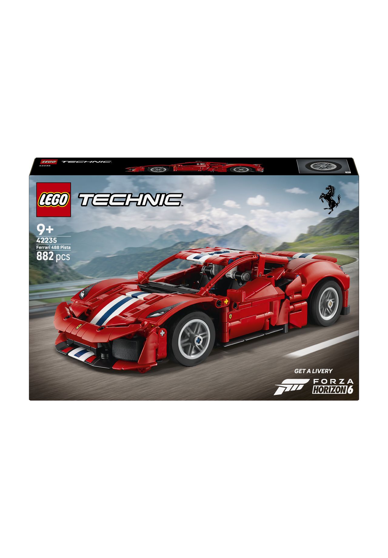 LEGO® Technic - 42235 Ferrari 488 Pista Auto, 152 MEHRFARBIG, 99