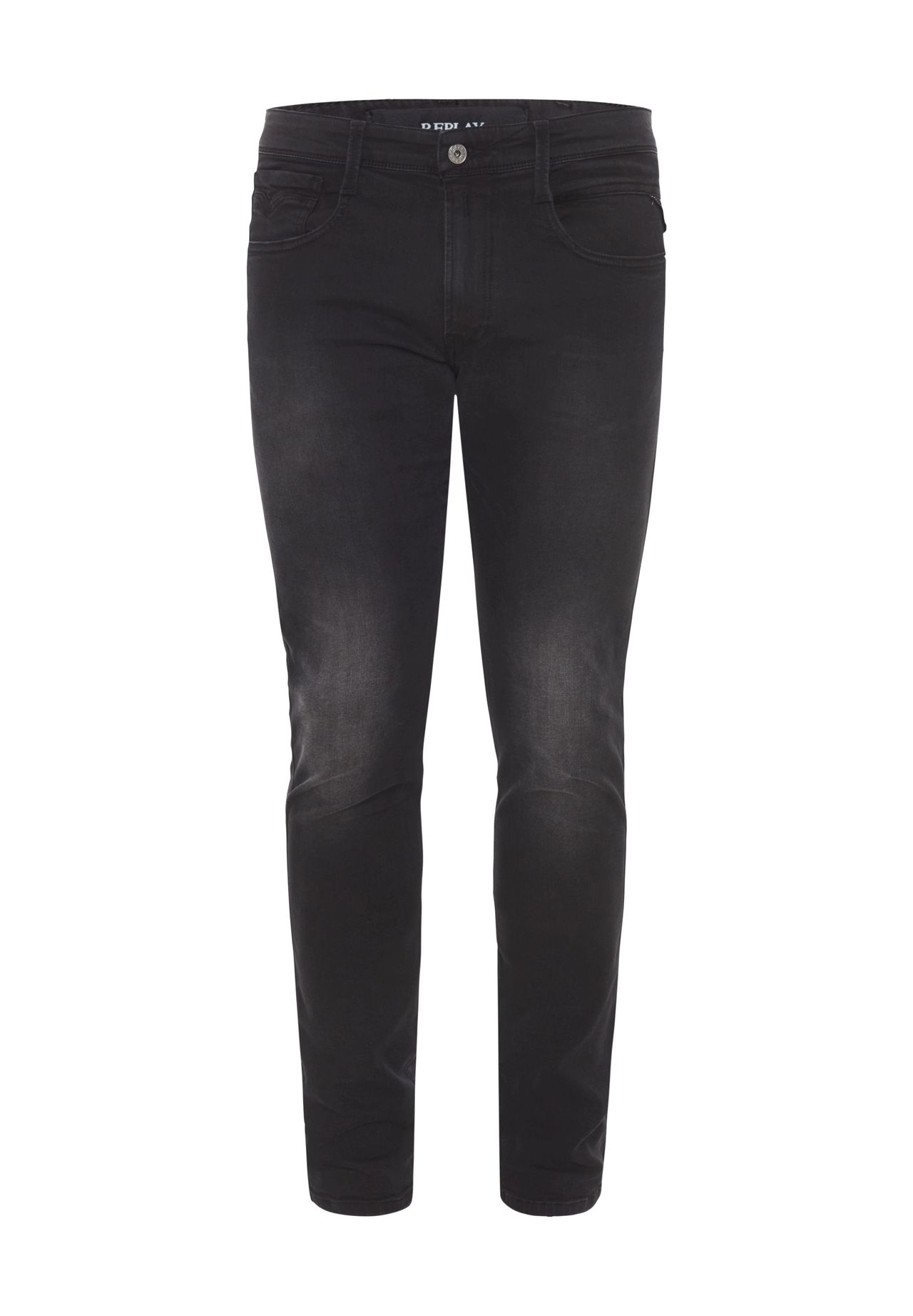 REPLAY Jeans, Slim Fit, für Herren, grau, W34/L32