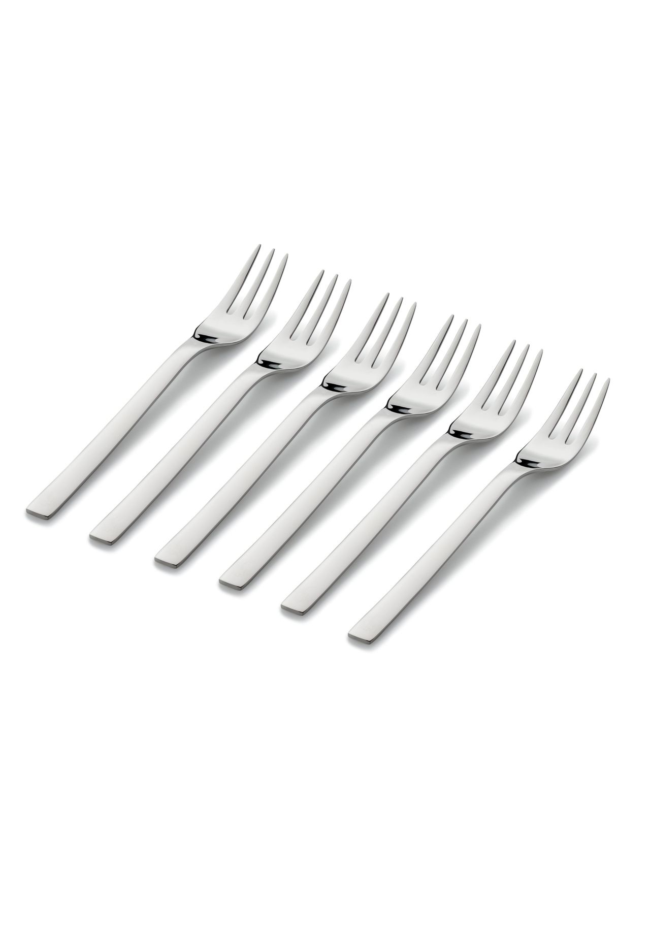 WMF Kuchengabel-Set, 6-teilig, silber