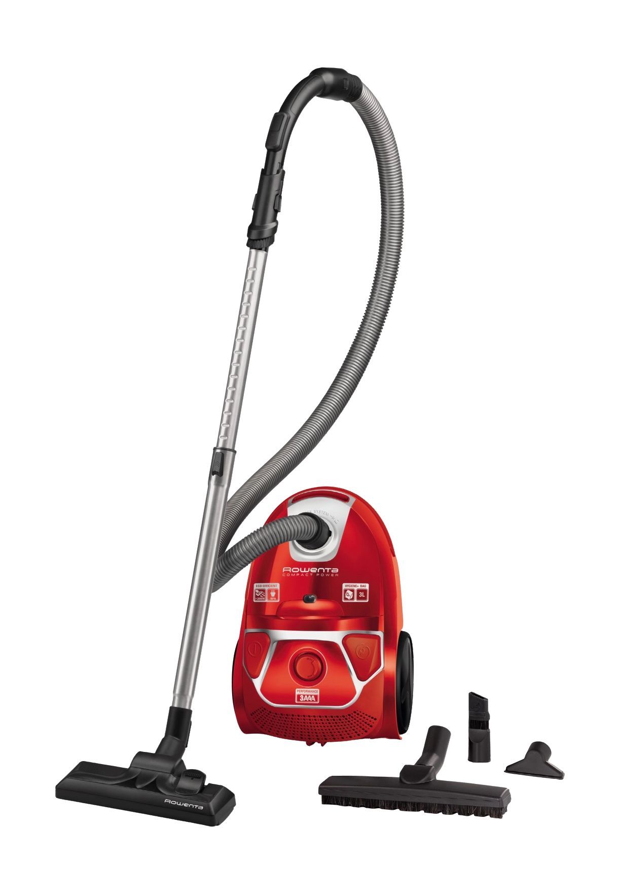 Rowenta® Bodenstaubsauger 'Compact Power' RO 3953, mit Parkett-Düse, rot