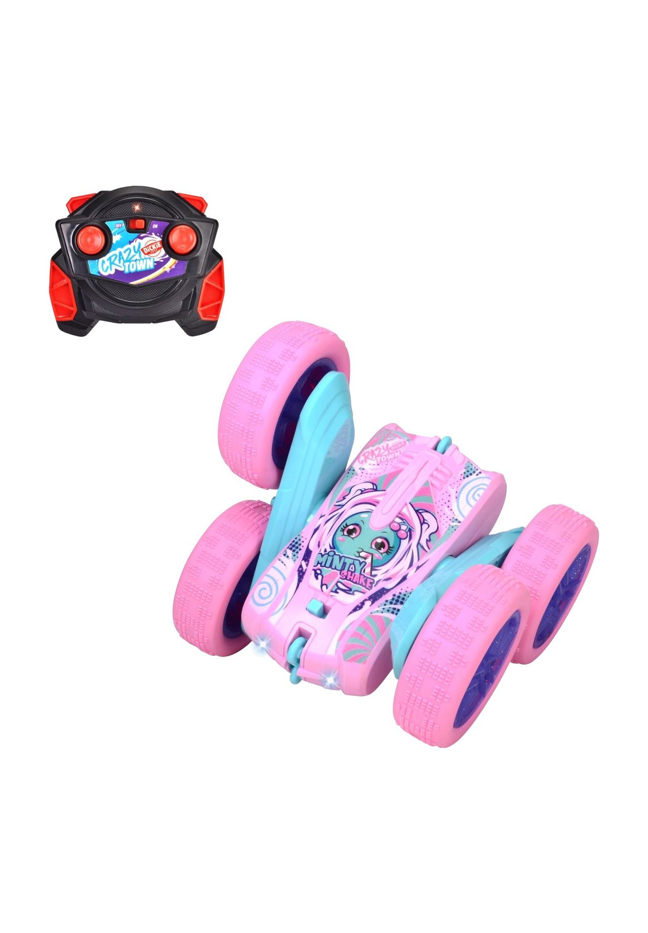 DICKIE TOYS Ferngesteuertes Fahrzeug 'RC Berry Shaker', RTR, Licht-Funktion, pink, 99