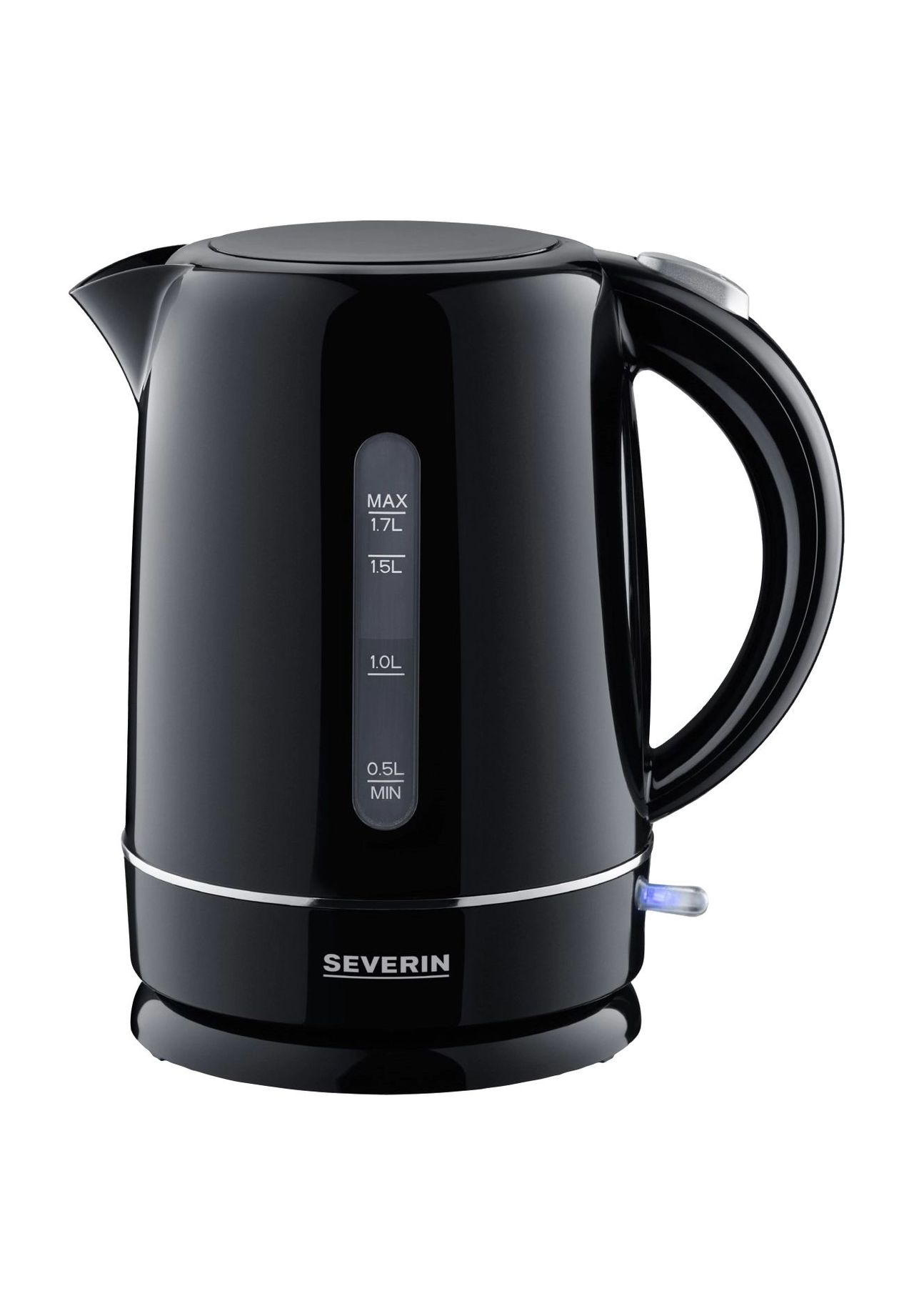 SEVERIN Wasserkocher 'WK 4322', 2200 Watt, 1,7 l, schwarz, 99