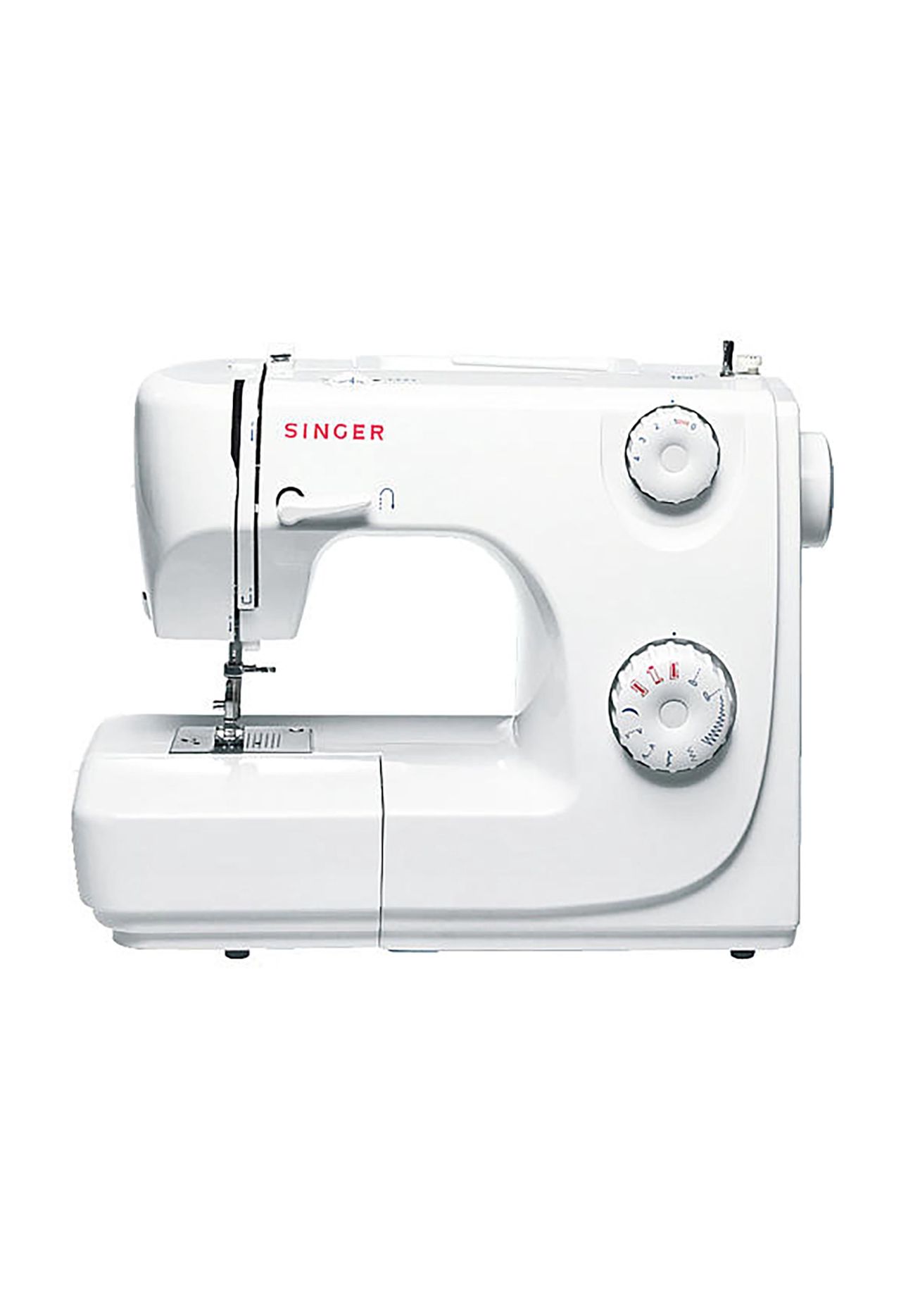 SINGER® Freiarm-Nähmaschine Modell 8280, mit Fußanlasser, weiß