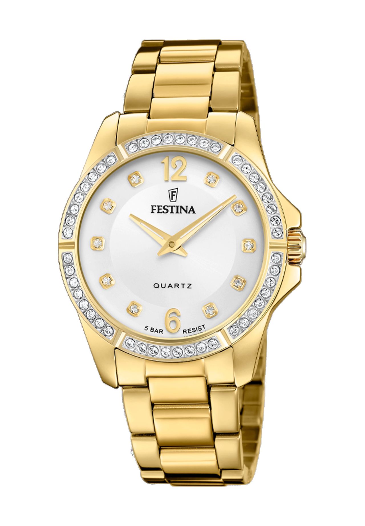 FESTINA Damen Armbanduhr 'F20596/1', GOLD