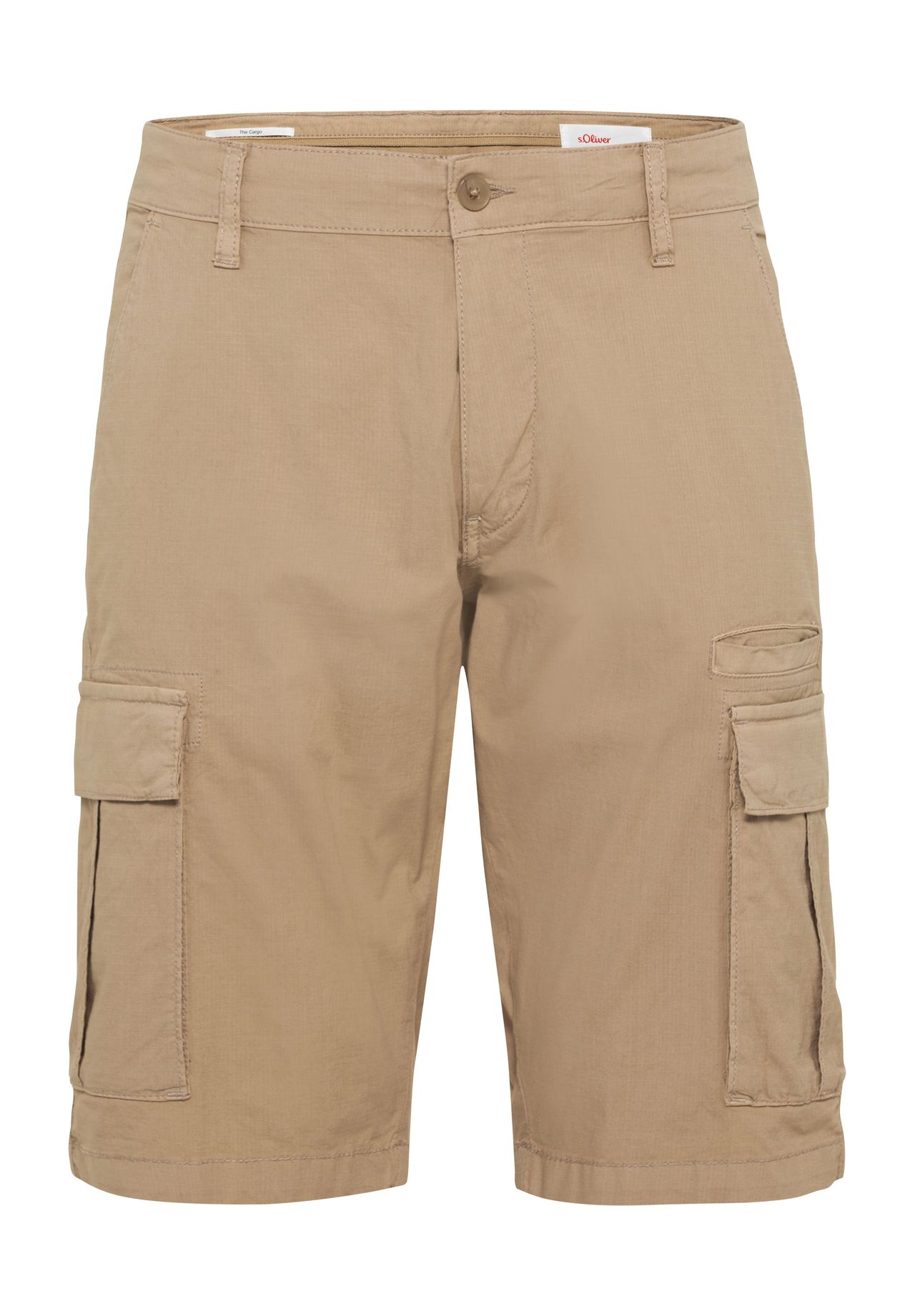 s.Oliver Cargohosen, Bermuda, uni, für Herren, braun, 31