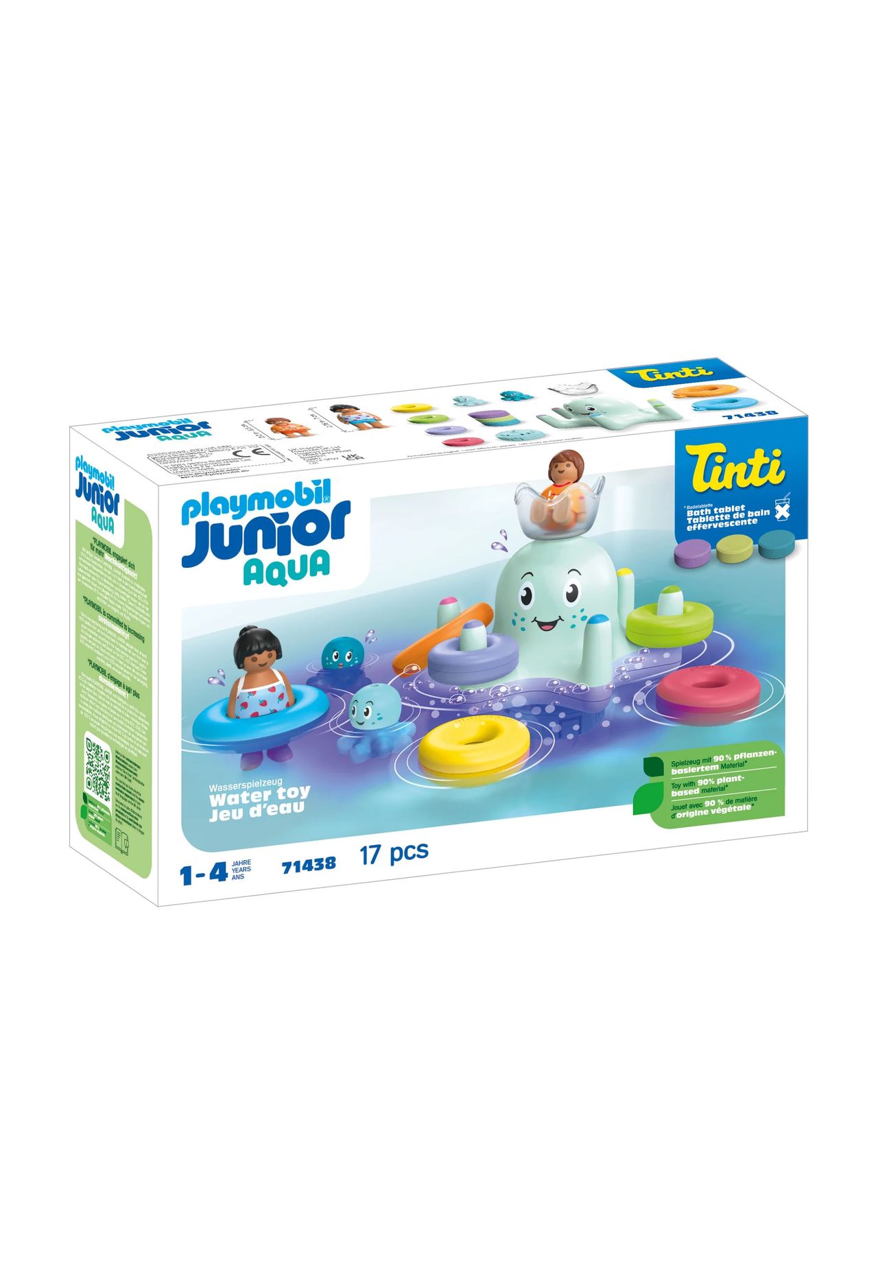playmobil® Junior Aqua - Bunter Tintenfisch 71438