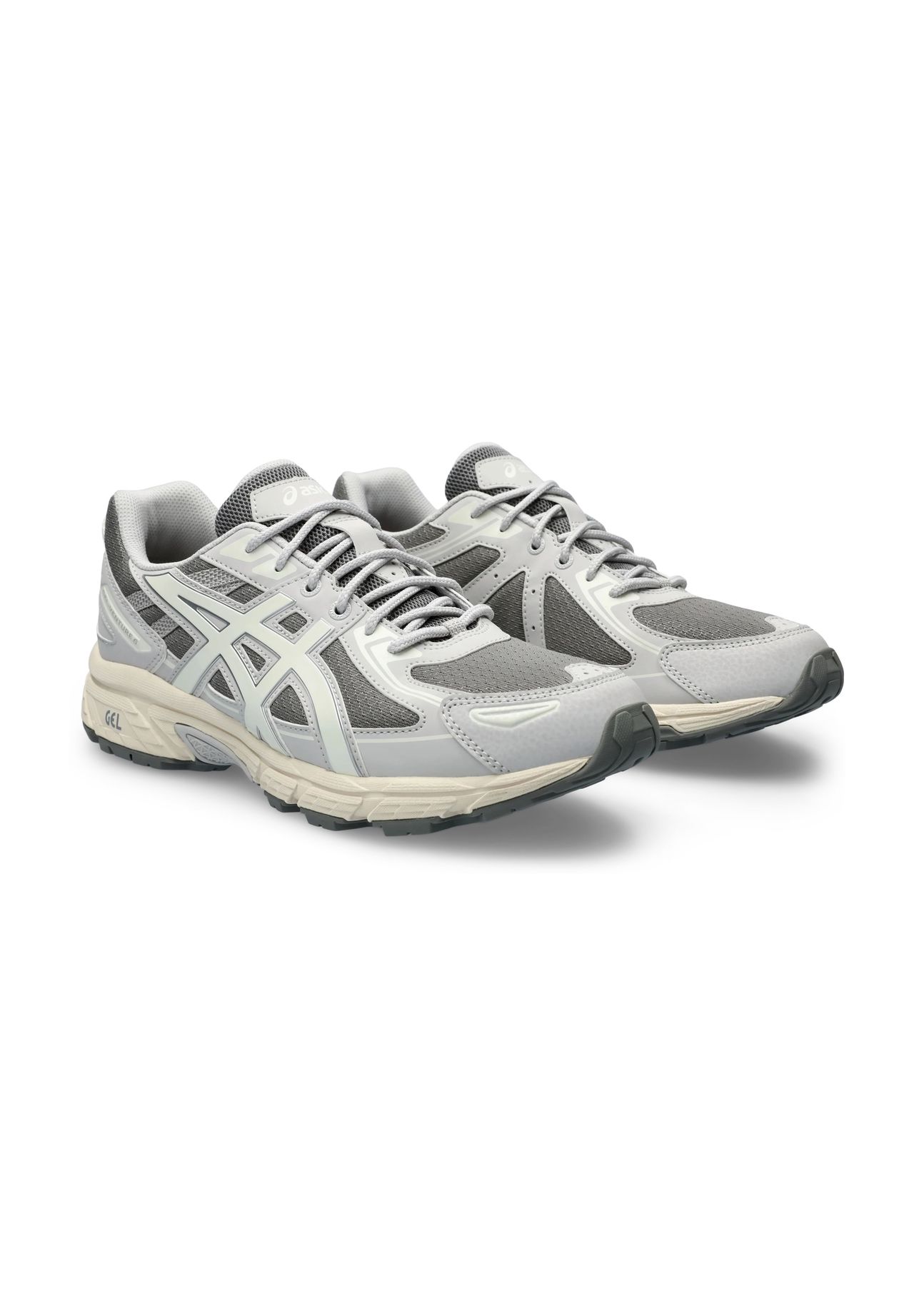 asics Trailrunningschuhe 'Gel-Venture 6', dämpfend, rutschfest, für Herren, grau, 44,5