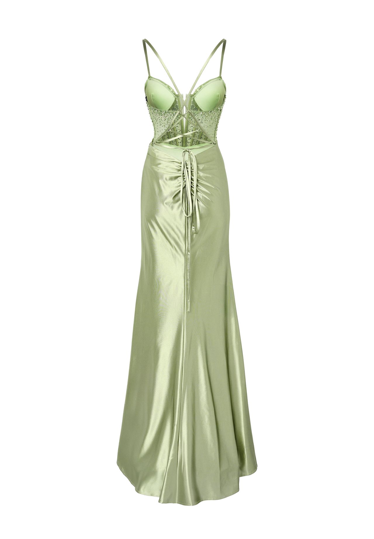 MASCARA© LONDON Abendkleid, Strass, für Damen, grün, 36