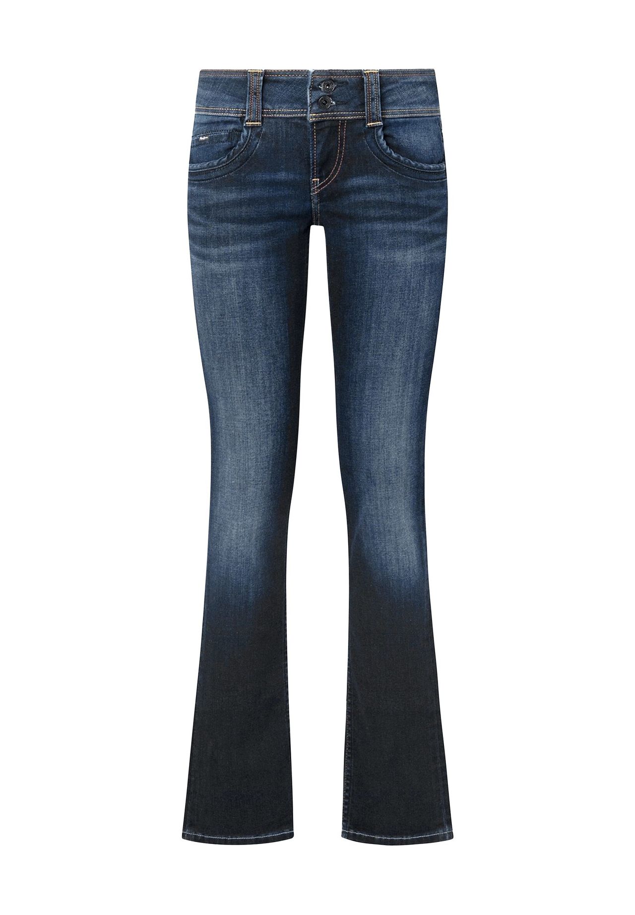 Pepe Jeans Jeans, Bootcut-Fit, 7/8-Länge, für Damen, blau, 27/32