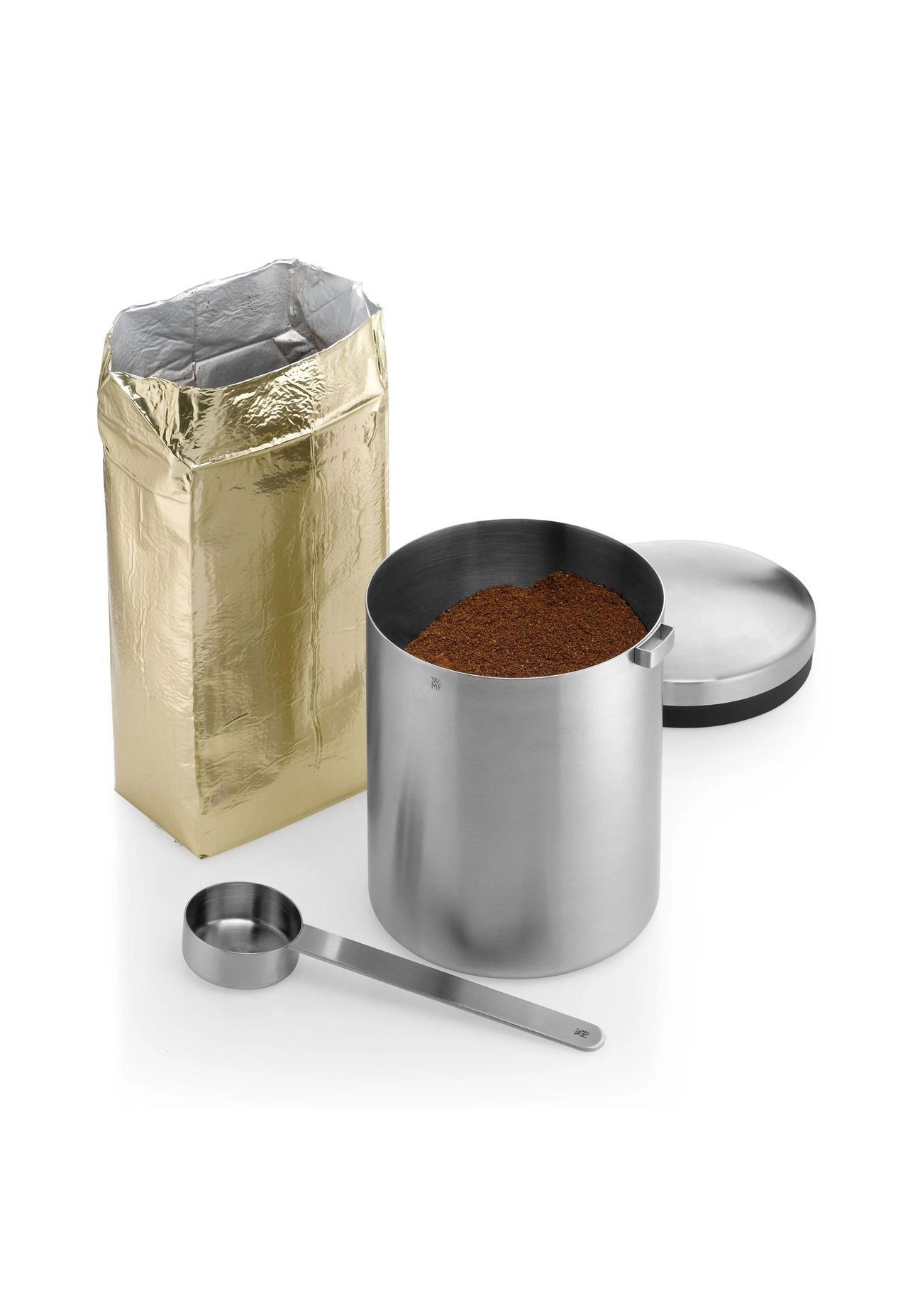 WMF Kaffeedose, silber