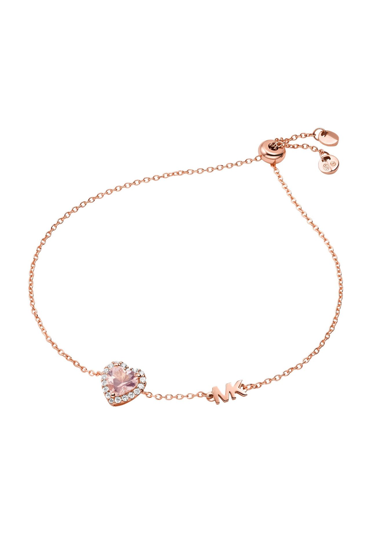 MICHAEL KORS Damen Armband 'Kors Brilliance MKC1518A2791', 925er Silber, roségold