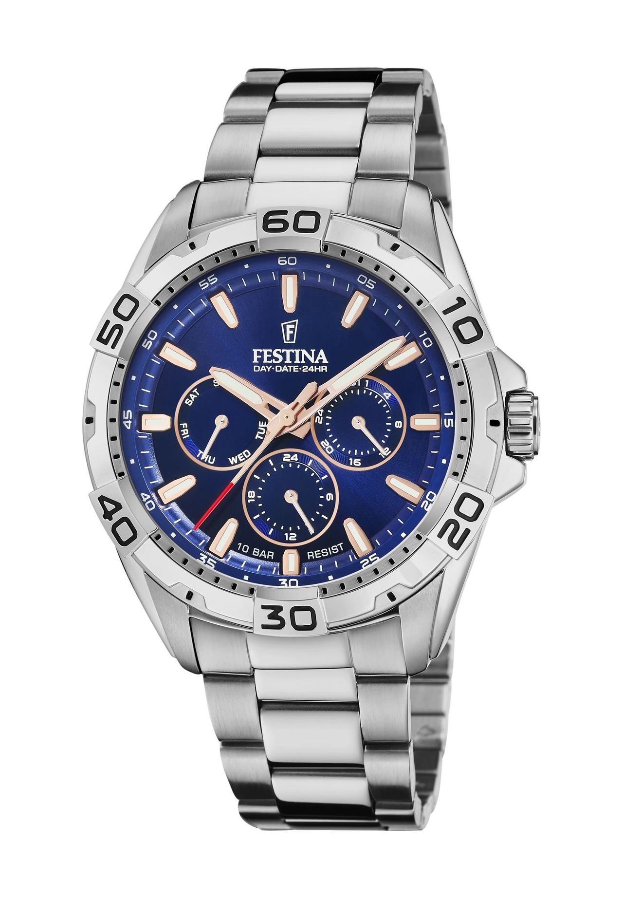 FESTINA Herren Multifunktionsuhr 'F20623', BLAU
