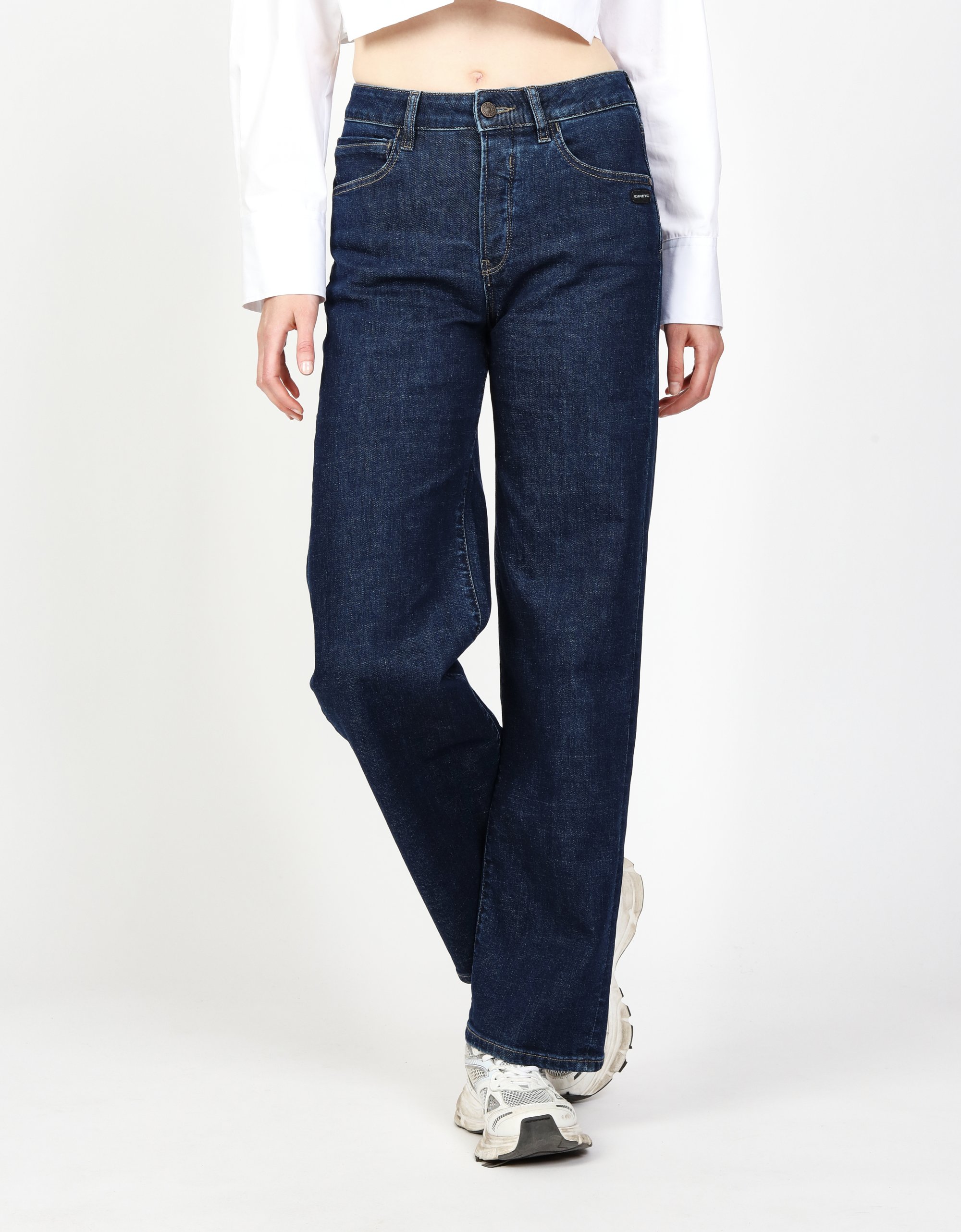 GANG Damen Jeans 94JUL - comfort straight fit Jeans prewashed
