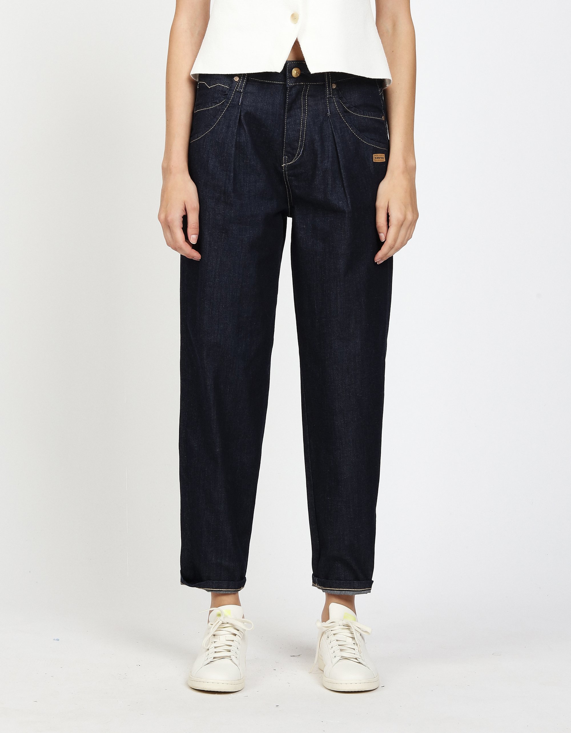 GANG Damen Jeans 94IVY - balloon fit Jeans prewashed