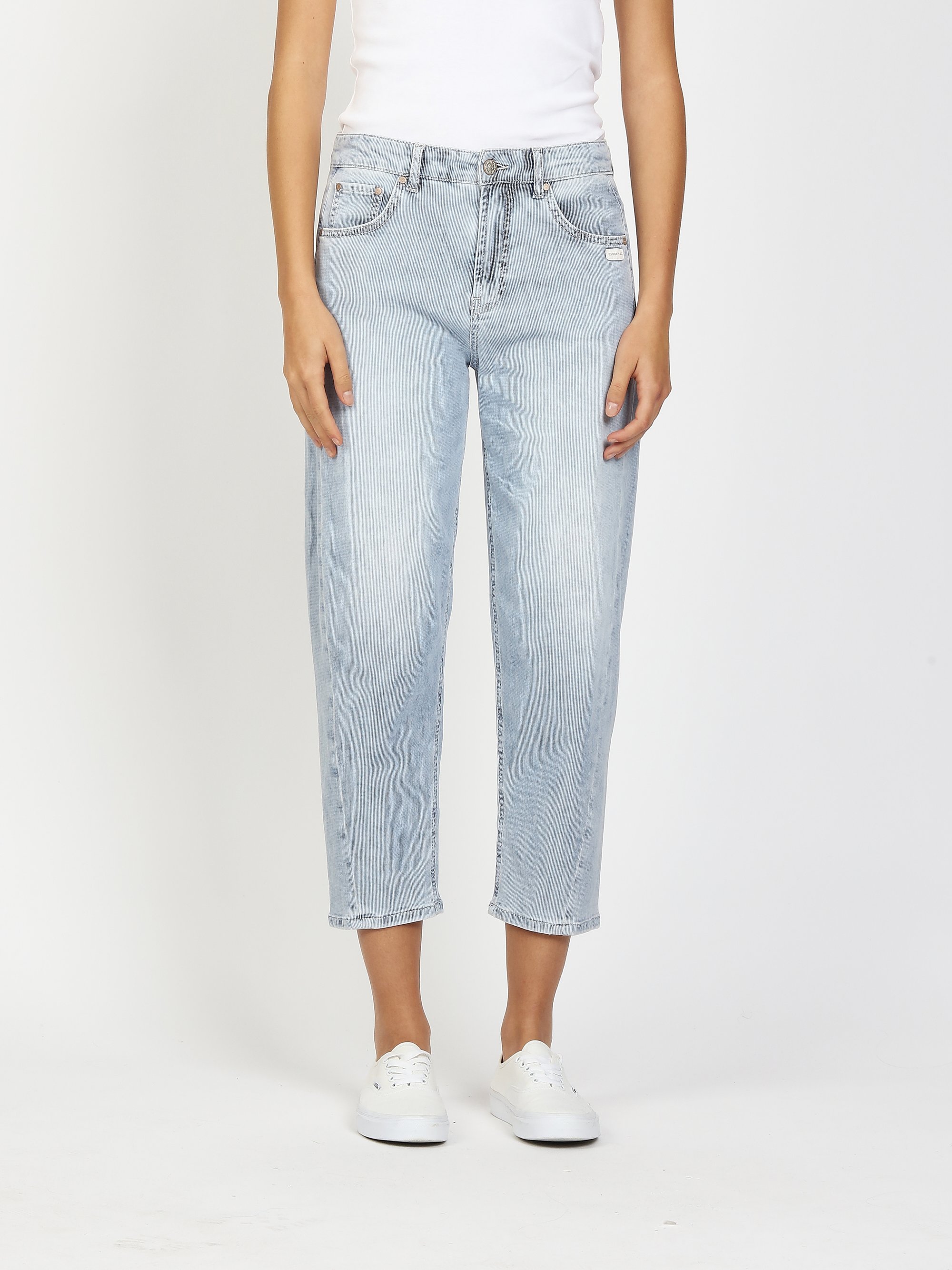 GANG Damen Jeans 94BLAKE - balloon fit Jeans light blue summer