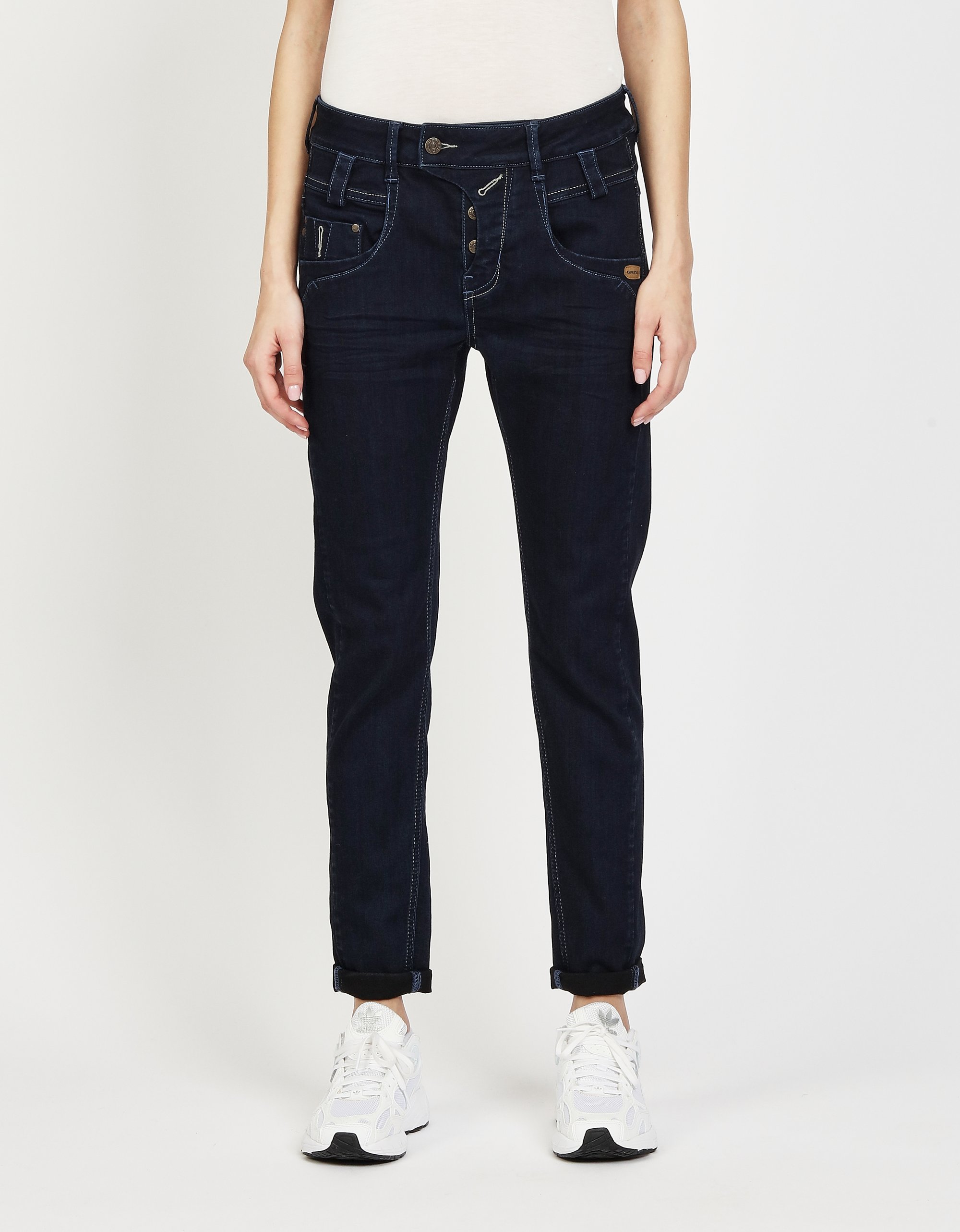 GANG Damen Jeans 94MARGE - slim fit Jeans midnight indigo