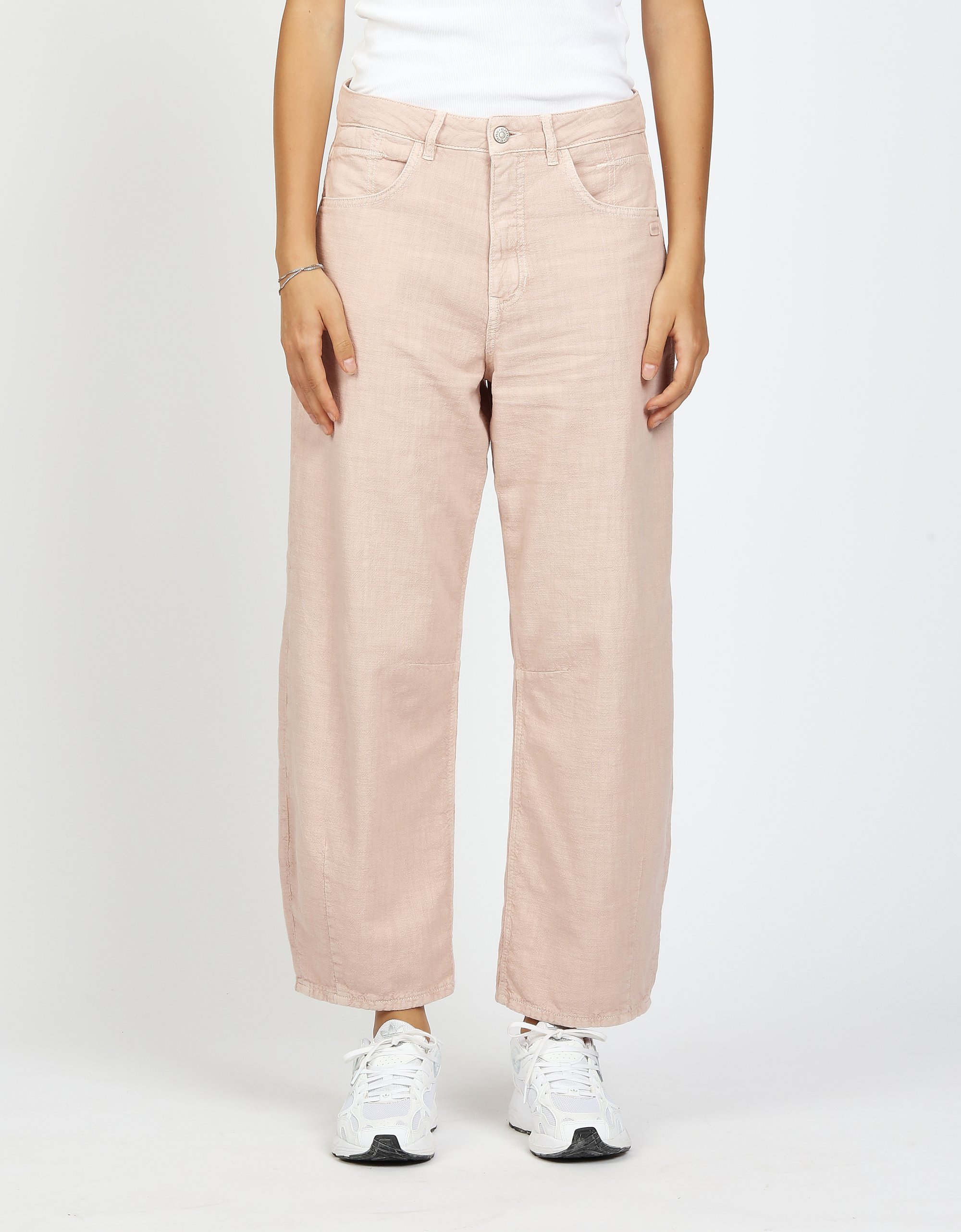 GANG Damen Hosen 94SARINA - baggy fit Hose rose dust