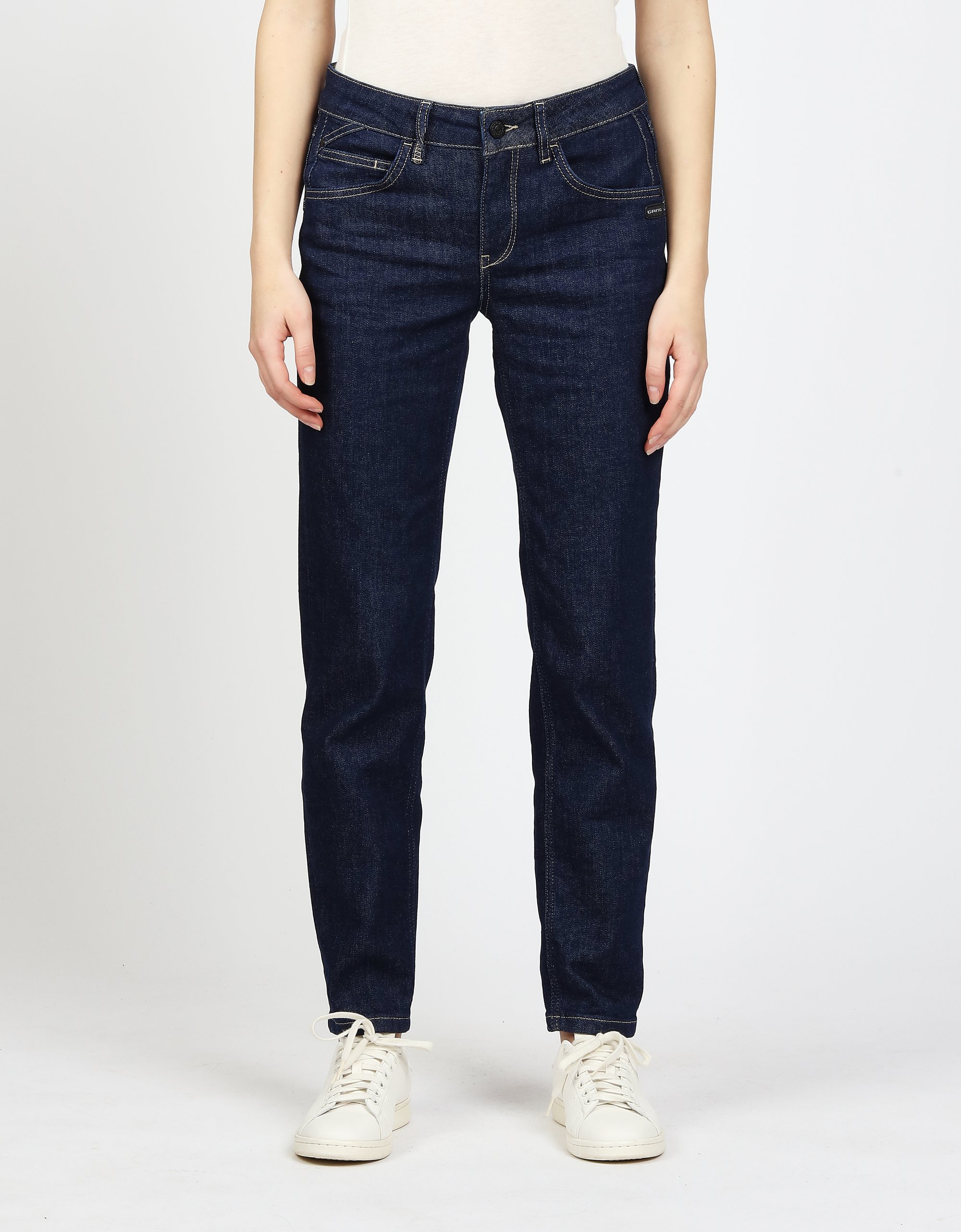 GANG Damen Jeans 94JOLINE BOYFRIEND - boyfriend fit Jeans vintage rinse