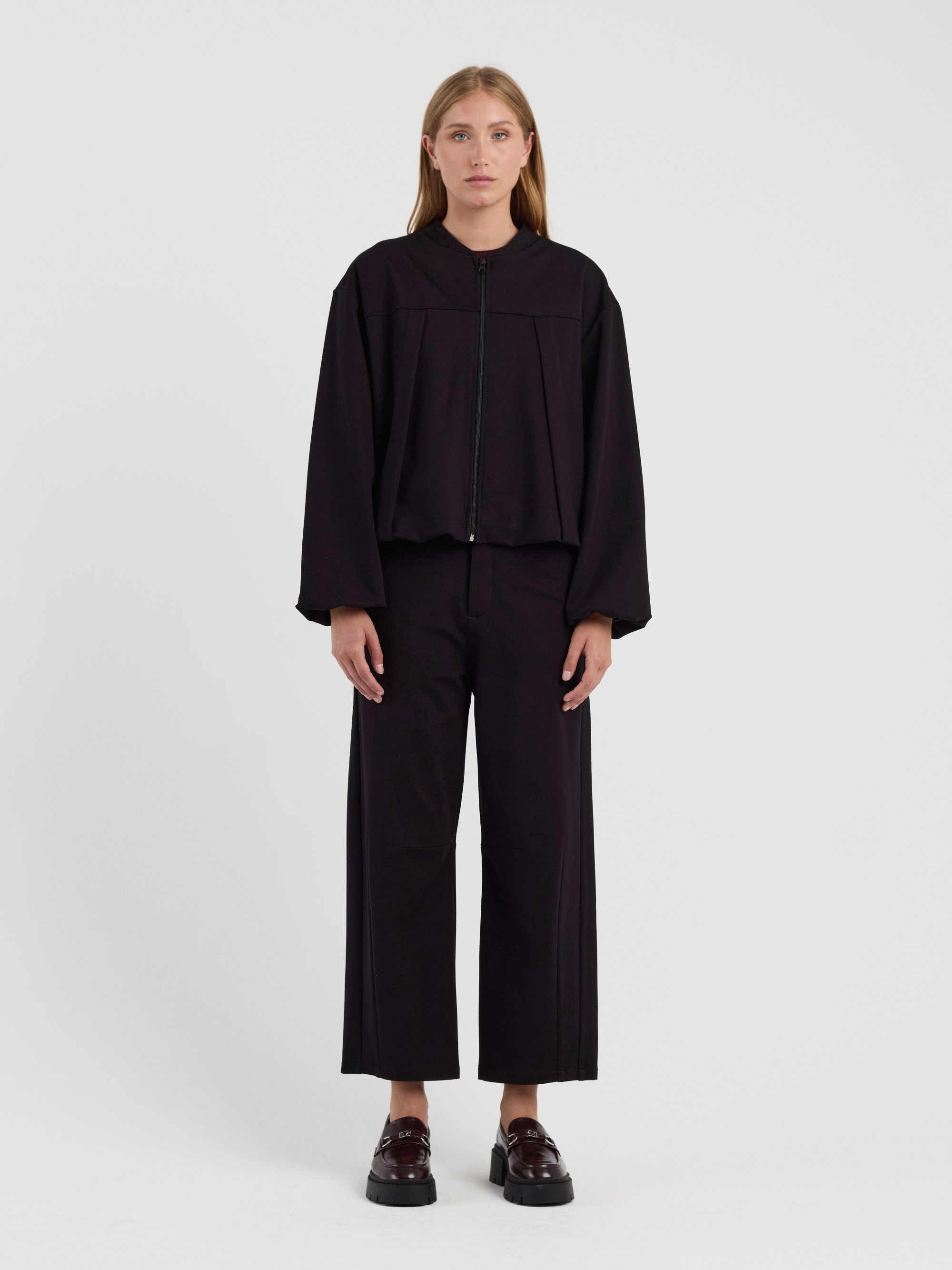 GANG Damen Jacken 94ELLA BOMBER - balloon fit black
