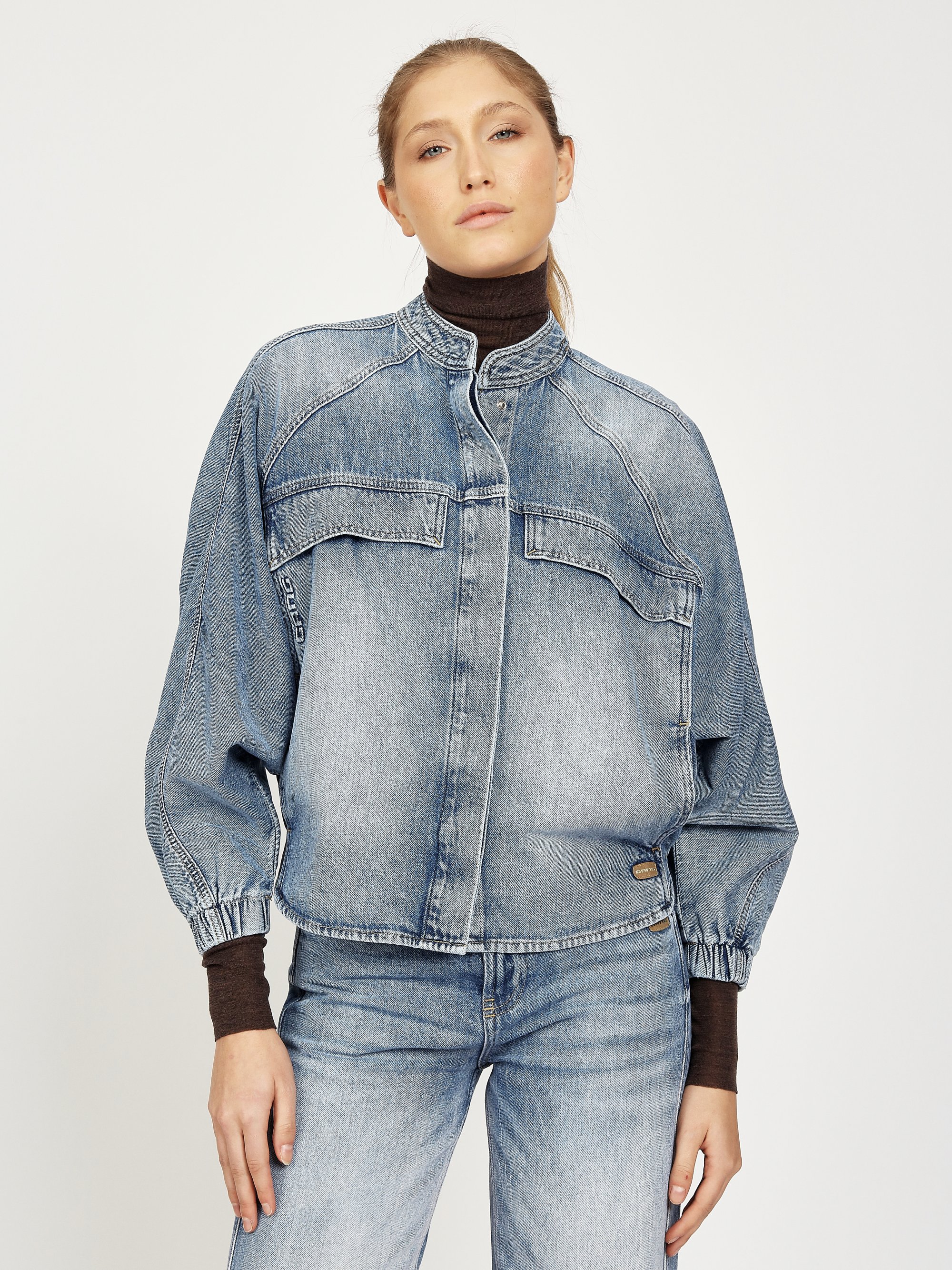 GANG Damen Jacken 94ALA JACKET - loose fit authentic waterlines