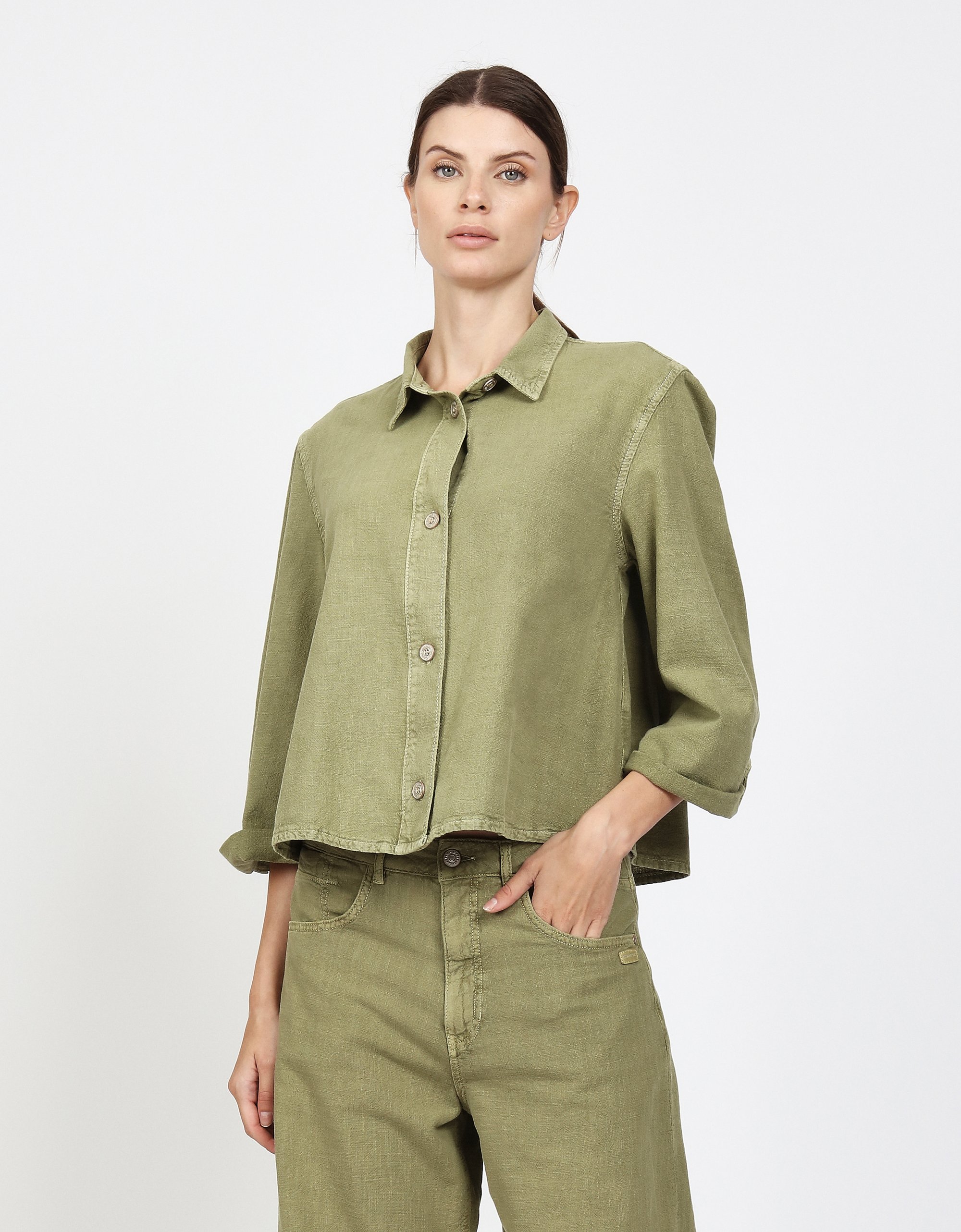 GANG Damen Jacken 94LIVIA JACKET - oversized fit olive