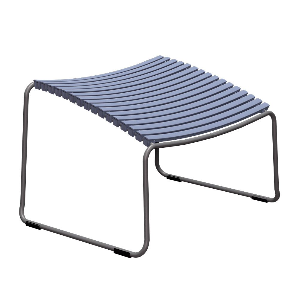 Houe CLICK Footrest Hocker - Pigeon blue