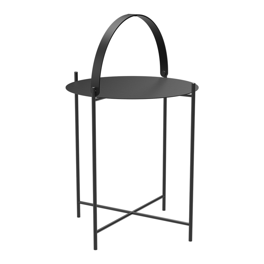 Houe EDGE Beistelltisch Ø46,5 cm - Blackcm -black