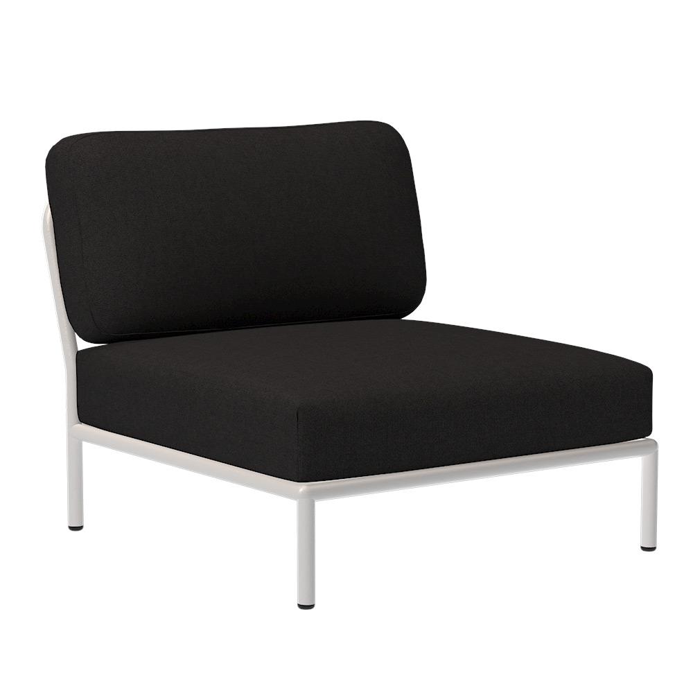 Houe LEVEL Loungesessel Kissen: Char. Gestell: Muted white