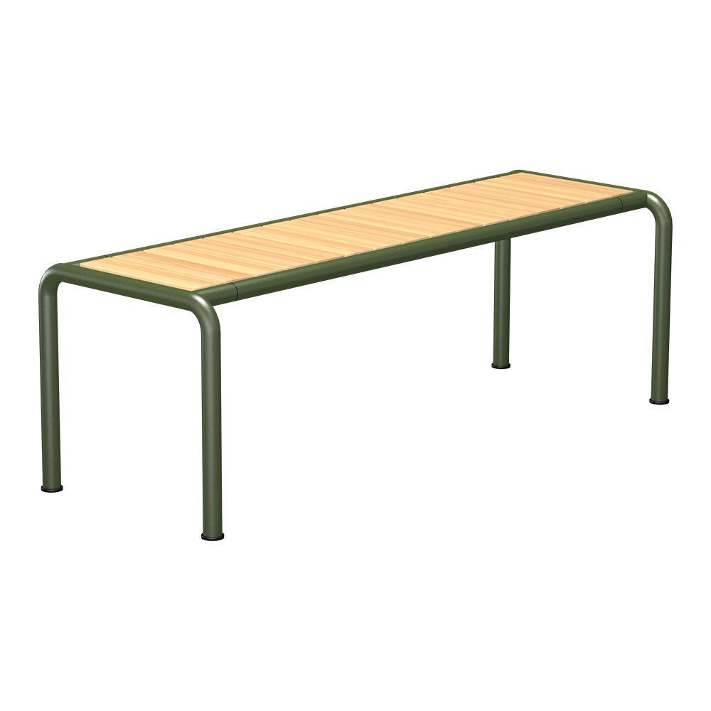 Houe AVANTI Bank - medium Sitz Kiefernholz - Olive green