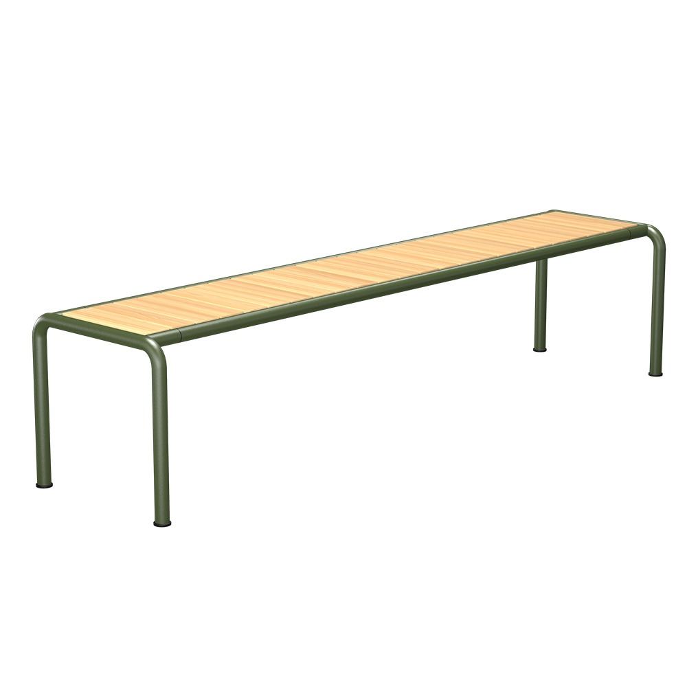 Houe AVANTI Bank - langer Sitz Kiefernholz - Olive green