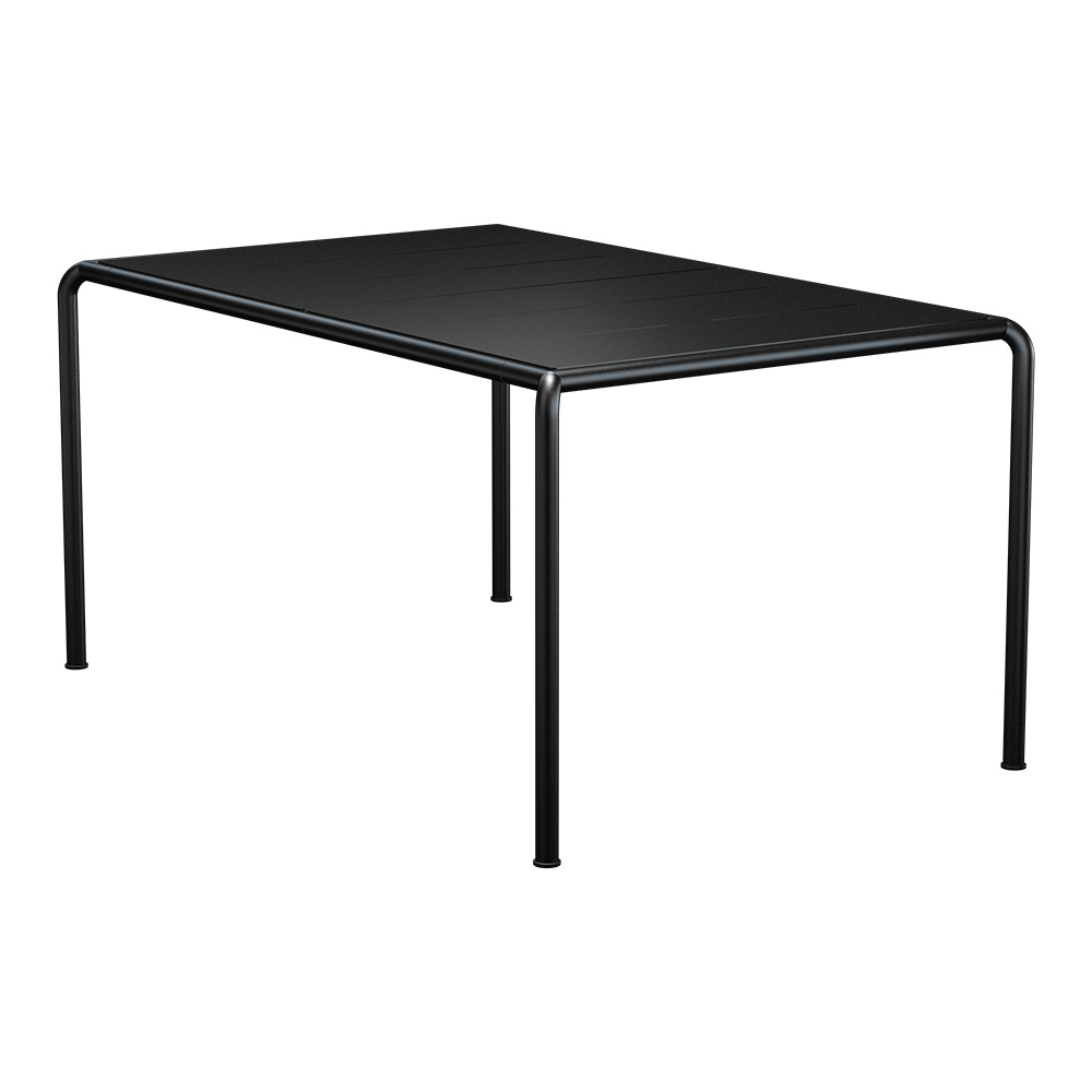 Houe AVANTI Gartentisch 153x98 cm Tischplatte: Black. Gestell: Black