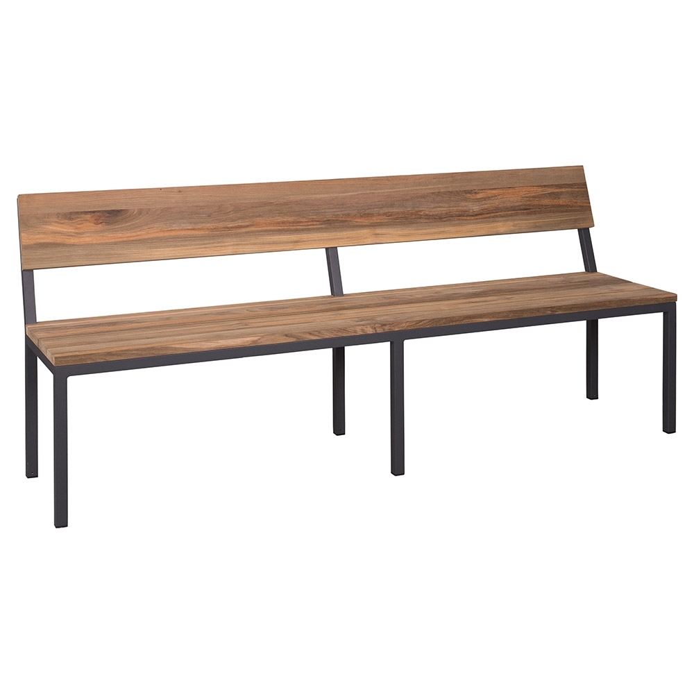 Zebra ALEX Bank Alu/Teak 190 cm