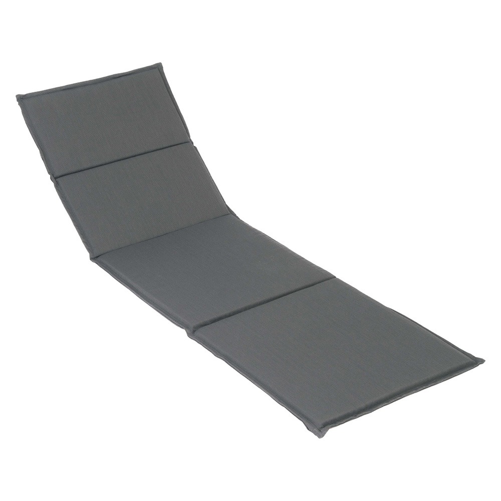 Stern Auflage ca. 207x55x3 cm zu Relaxliege Balance 100% Polyacryl Dessin seidengrau