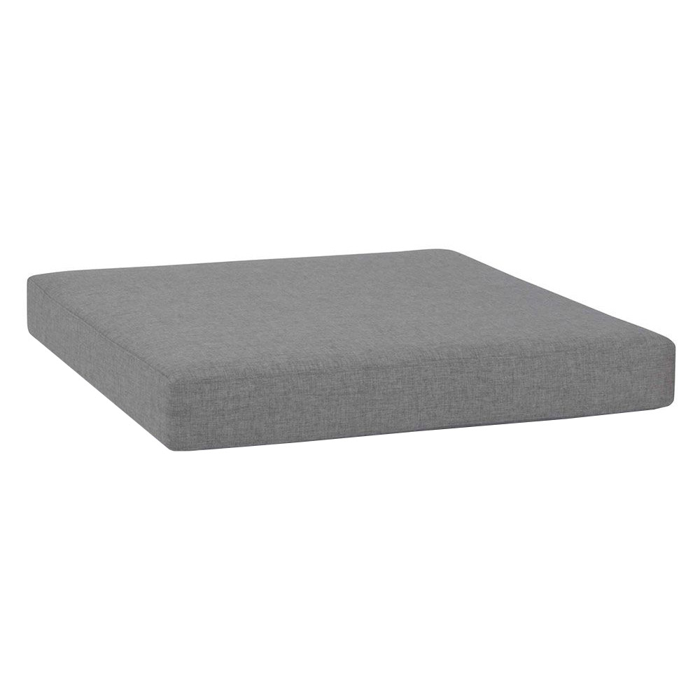 Stern Sitzkissen zu Hocker Corda Kordel platin 100% Polyacryl Dessin seidengrau