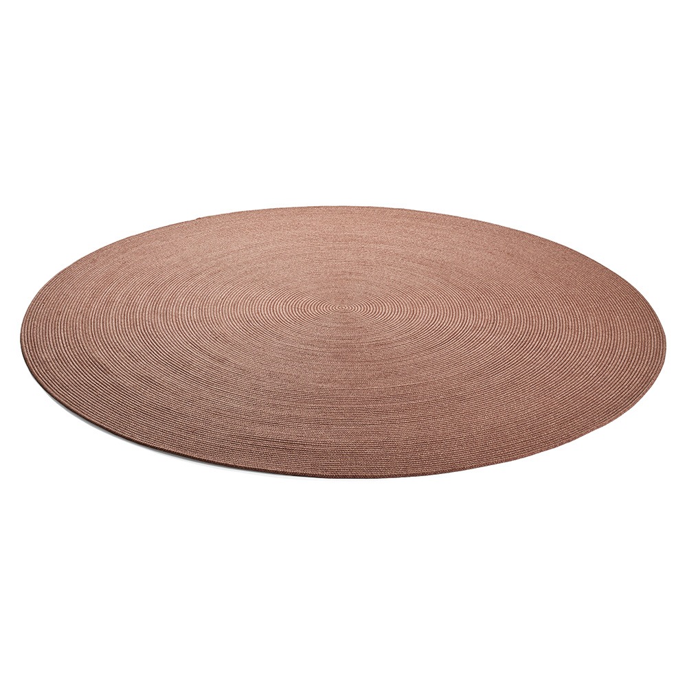Stern Outdoorteppich Ø 270 cm Kordel Terra