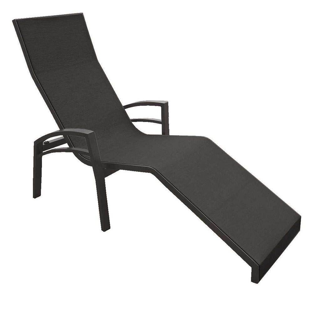 Stern Relaxliege Balance 2 Aluminium anthrazit Textilen karbon