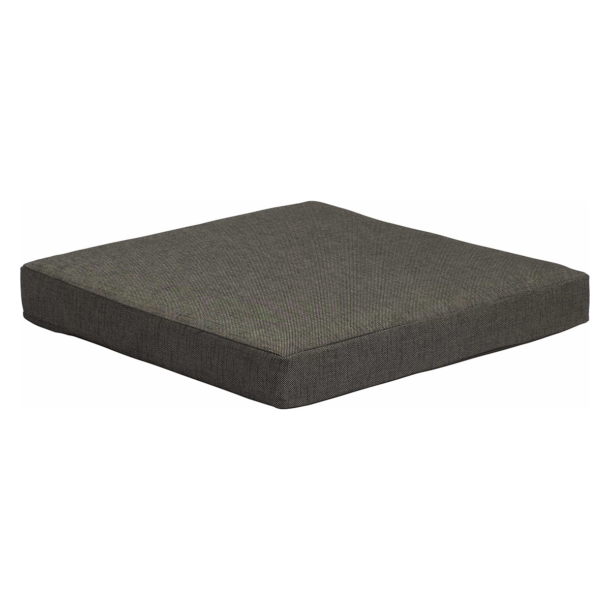 Stern Sitzkissen zu Beistelltisch/Hocker Holly 100% Polyacryl Dessin seidenschwarz/schnell trocknender Schaum