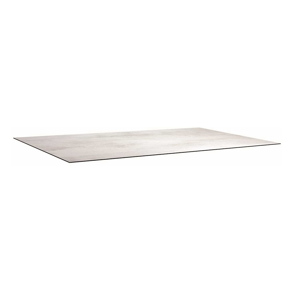 Stern Tischplatte Silverstar 2.0 130x80 cm Dekor Zement hell schweizer Kante