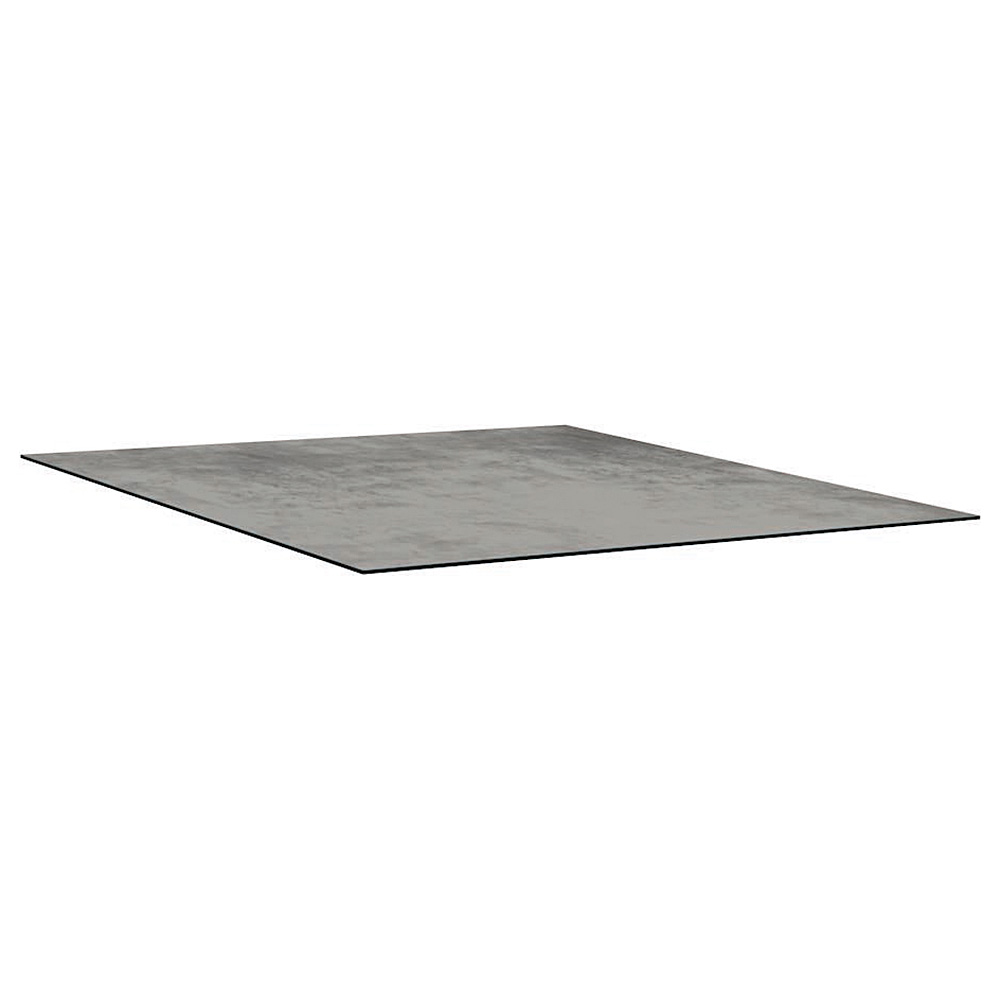 Stern Tischplatte Silverstar 2.0 80x80 cm Dekor Zement schweizer Kante