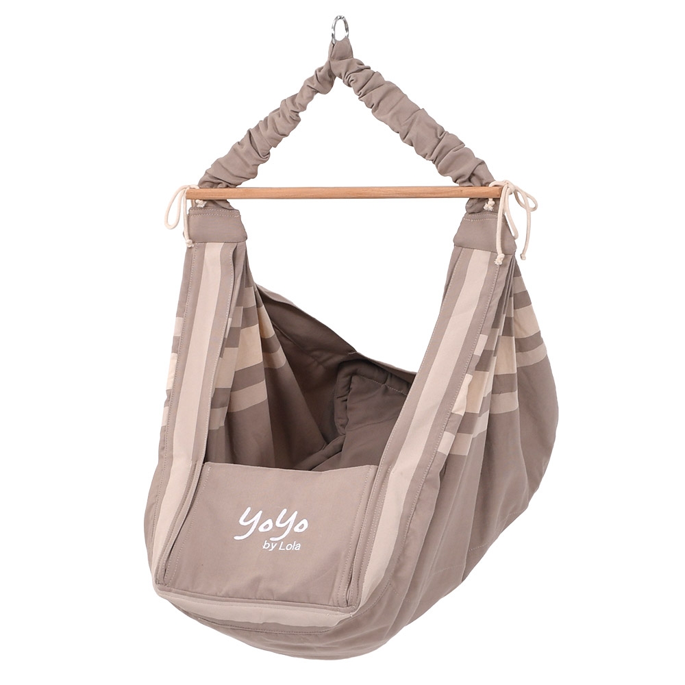 Lola Babyhängematte Babywiege YoYo BIG happiness Set mit Thermomatratze