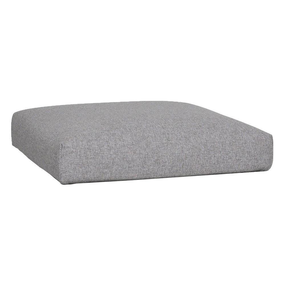Zebra Belvedere Kissen Hocker zu 3653, 1 Sitzpolster, Bezug: Olefin grey
