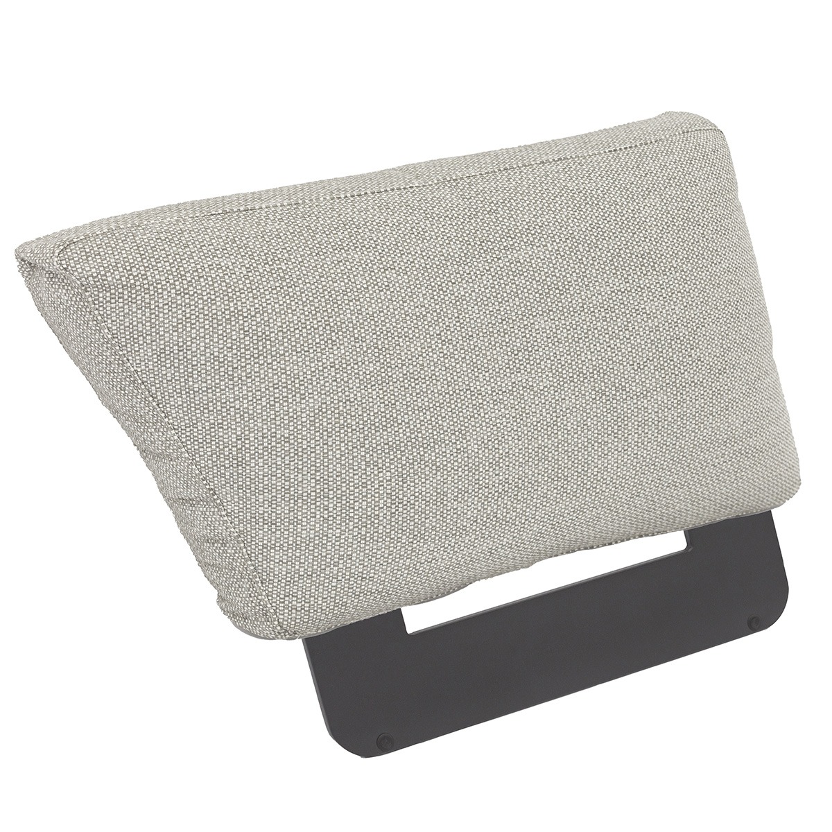 Zebra Sky Lounge Eckkissen Alu-Gestell, pulverbeschichtet graphite, Sunproof-Olefin-Kissen camden grey